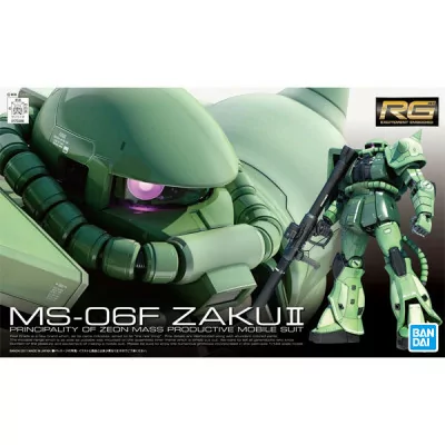 Bandai Hobby - Maquette Gundam Gunpla RG 1/144 04 MS-06F Zaku II -www.lsj-collector.fr