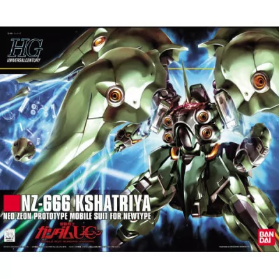 Bandai Hobby - Maquette Gundam Gunpla HG 1/144 99 NZ-666 Kshatriya -