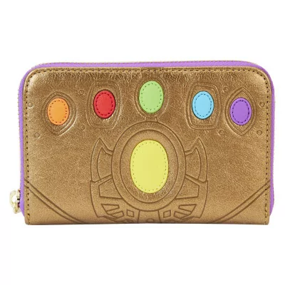 Loungefly - Loungefly marvel portefeuille shine thanos gauntlet - Précommande Septembre -