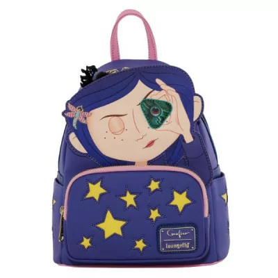 Loungefly - Loungefly coraline mini sac a dos stars cosplay - Précommande Septembre -