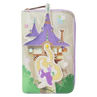  - DISNEY portefeuille TANGLED RAPUNZEL SWINGING FROM TOWER !!! PRECOMMANDE AOUT !!! -www.lsj-collector.fr