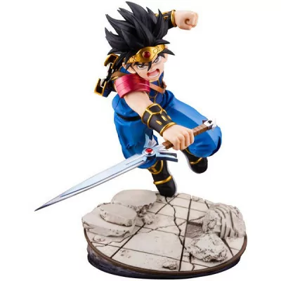 Kotobukiya - Figurine Dragon Quest Adventure Of Dai Artfxj 1/8 Dai Deluxe Edition 18cm -