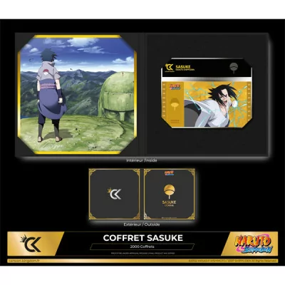 Cartoon Kingdom - Naruto Shippuden Coffret Sasuke Shikishi X Golden Ticket -