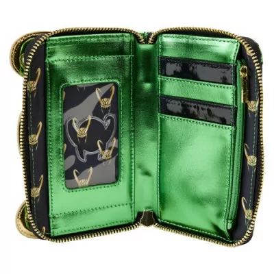 Loungefly - Marvel Loungefly Portefeuille Shine Loki -