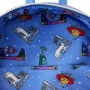 Loungefly - Disney Loungefly Mini Sac A Dos Toy Story Pizza Planet Space Entry -