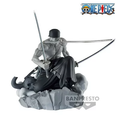 Banpresto - Figurine One Piece Dioramatic Roronoa Zoro Tones 15cm - W98 -