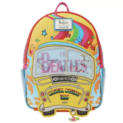 Loungefly - The Beatles Loungefly Mini Sac A Dos Magical Mystery Tour Bus -