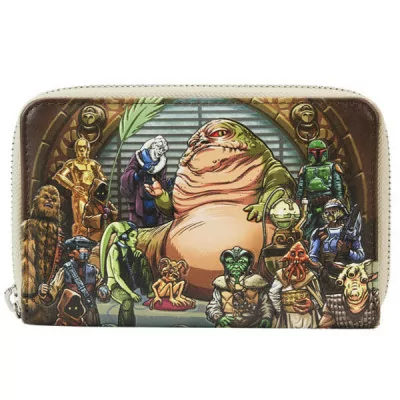 Loungefly - SW Star Wars Loungefly Portefeuille Return Of The Jedi 40Th Anniversary Jabbas Palace -