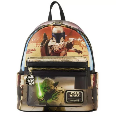 Loungefly - SW Star Wars Loungefly Mini Sac A Dos Episode Two Attack Of The Clones Scene -www.lsj-collector.fr