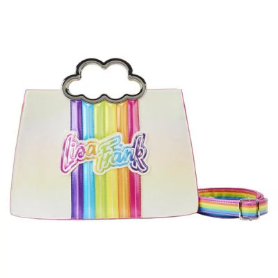 Loungefly - Lisa Frank Loungefly Sac A Main Rainbow Cloud Handle Chain Strap -