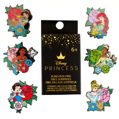 Funko - Disney Princess Tattoo Blind Box Pins X12 -www.lsj-collector.fr