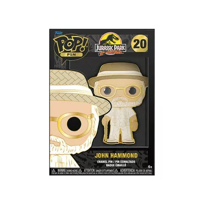 Funko - Jurassic Park Pop Pins John Hammond -www.lsj-collector.fr