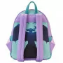 Loungefly - Disney Loungefly Mini Sac A Dos Villains Color Block Triple Pocket -www.lsj-collector.fr