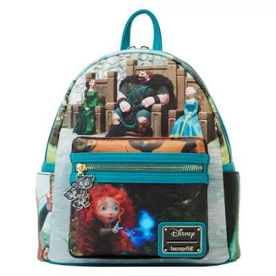 Loungefly - Brave Merida Princess Scene Mini Backpack !! PRECOMMANDE !! ARRIVAGE AVRIL 2023 -