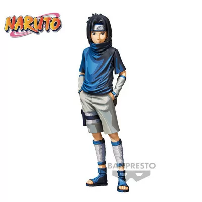 Banpresto - Figurine Naruto Grandista Uchiha Sasuke 2 Manga Dimensions 24cm -W97 -