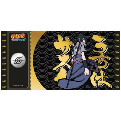 Cartoon Kingdom - Naruto Shippuden Black Ticket Col.1 Sasuke Lot X10 -www.lsj-collector.fr