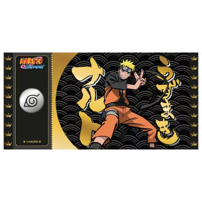 Cartoon Kingdom - Naruto Shippuden Black Ticket Col.1 Naruto Lot X10 -