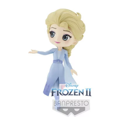 Banpresto - Figurine Disney Q Posket Frozen 2 Vol 2 Elsa 14cm - W92 -