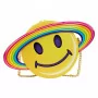 Loungefly - Lisa Frank Loungefly Sac A Main Yellow Rainbow Ring Saturn !! PRECOMMANDE !! MARS 2023 -