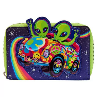 Loungefly - Lisa Frank Loungefly Portefeuille Cosmic Alien Ride -