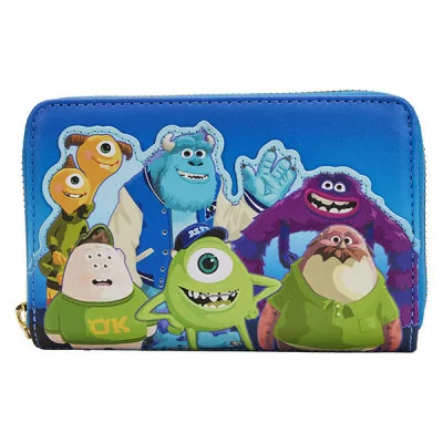 Loungefly - Disney Pixar Loungefly Portefeuille Monsters University Scare Games -www.lsj-collector.fr