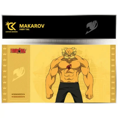 Cartoon Kingdom - Fairy Tail Golden Ticket Col.1 Makarov Lot X10 -