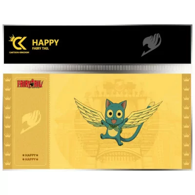 Cartoon Kingdom - Fairy Tail Golden Ticket Col.1 Happy Lot X10 -www.lsj-collector.fr