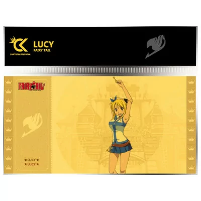 Cartoon Kingdom - Fairy Tail Golden Ticket Col.1 Lucy Lot X10 -www.lsj-collector.fr