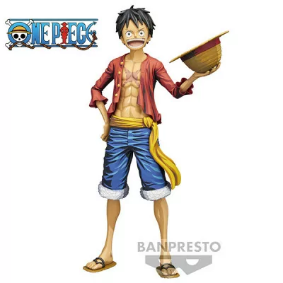 Banpresto - Figurine One Piece Grandista Nero Monkey. D. Luffy Manga Dimensions 28cm -W96 -www.lsj-collector.fr