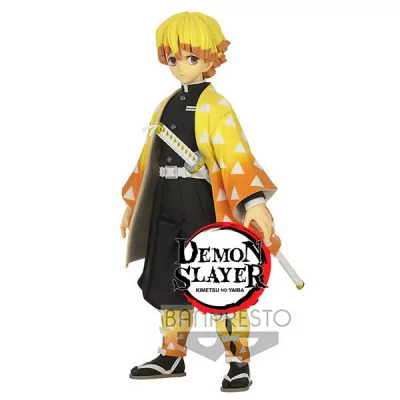 Banpresto - Figurine Demon Slayer Kimetsu No Yaiba Grandista Zenitsu Agatsuma 24cm - W96 -