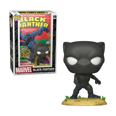 Funko - Marvel Pop Comic Cover Black Panther -