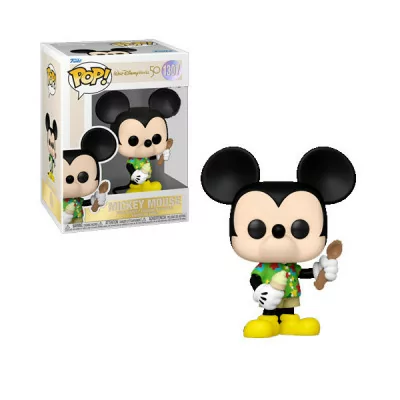 Funko - Disney Pop Walt Disney World 50Th anniv Aloha Mickey -www.lsj-collector.fr