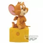Banpresto - Tom And Jerry I Love Cheese Jerry 10cm -W96 -www.lsj-collector.fr