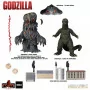 Mezco godzilla 5 points xl set 3 figurines godzilla vs hedorah 12cm - figurine articulee