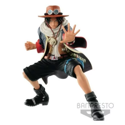 Banpresto - Figurine One Piece Banpresto Chronicle King Of Artist Portgas D Ace III 20cm -