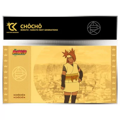 Cartoon Kingdom - Boruto Golden Ticket Col.1 Sarada Lot X10 -www.lsj-collector.fr