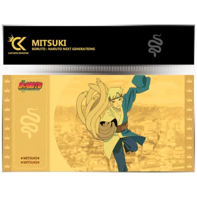 Cartoon Kingdom - Boruto Golden Ticket Col.1 Mitsuki Lot X10 -www.lsj-collector.fr