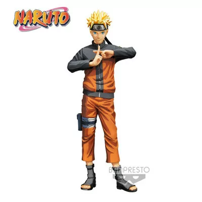 Banpresto - Figurine Naruto Shippuden Grandista Nero Uzumaki Naruto Manga Dimensions 27cm - W91 -www.lsj-collector.fr