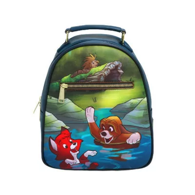 Loungefly - Disney Loungefly Mini Sac A Dos Fox Hound Water !!PRECOMMANDE!! ARRIVAGE JANVIER 2023 -