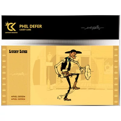 Cartoon Kingdom - Lucky Luke Golden Ticket Col.1 Phil Defer Lot X10 -