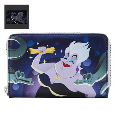 Loungefly - Disney Loungefly Portefeuille Petite Sirene / Little Mermaid Ursula Lair -www.lsj-collector.fr