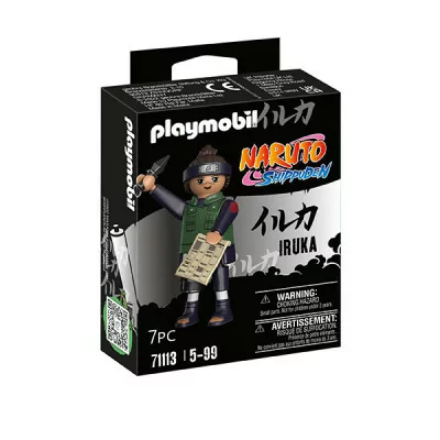 Playmobil - Figurine Playmobil Naruto Shippuden : Iruka 7,5cm -
