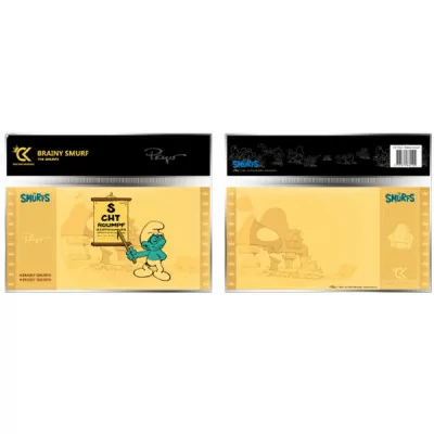 Cartoon Kingdom - Schtroumpfs Golden Ticket Col.1 Grand Schtroumpf Lot X10 -www.lsj-collector.fr