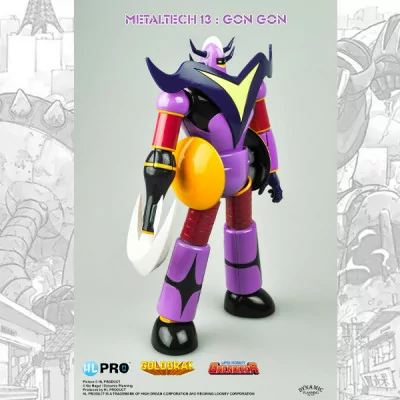 HL Pro - Figurine Goldorak Metaltech 13 Gon Gon 17cm Anime Color -