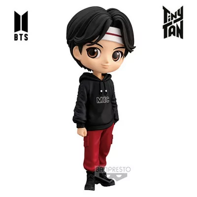 Banpresto - Figurine BTS Tiny Tan Q Posket Mic Drop Jin 14cm -
