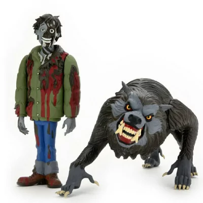 Neca - Figurine Werewolf In London Toony Terrors Jack And Kessler Wolf 2 Pack 15cm -