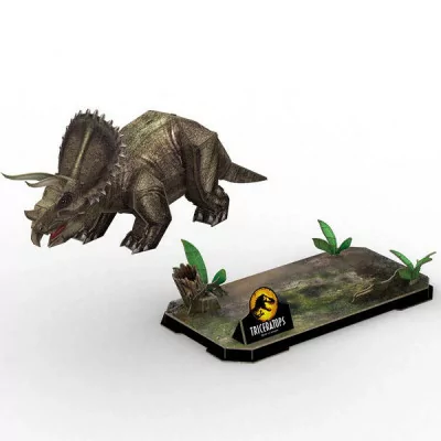 Revell - Jurassic World Dominion Puzzle 3D Triceratops -