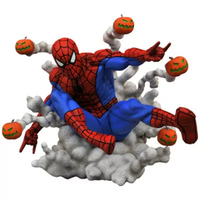 Diamond - Figurine Marvel Gallery Spider-Man Pumpkin Bombs 15cm -