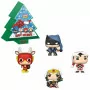 Funko - DC Pocket Pop Holiday Tree Holiday Box 4Pcs -