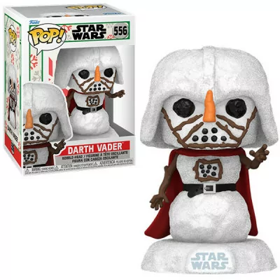 Funko - SW Star Wars Pop Holiday Snowman Darth Vader -